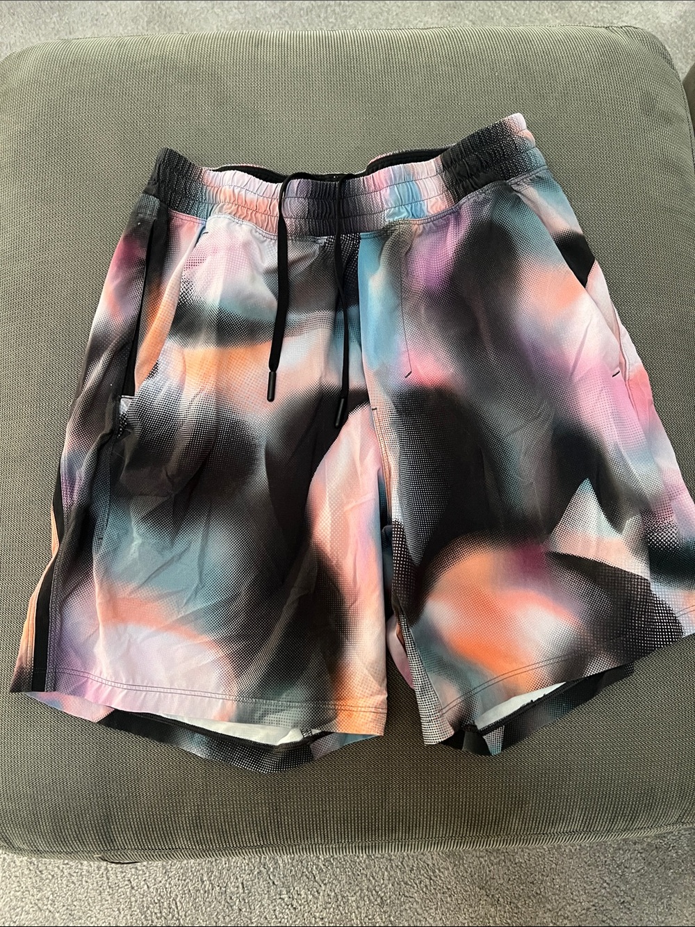 lululemon athletica Men's Swim Hybrids in Black, Pink, Blue, Orange